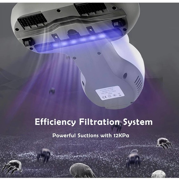 NEW Hersven Mattress Vacuum Cleaner, UV HANDHELD Bed Vacuum Cleaner - Picture 10 of 15